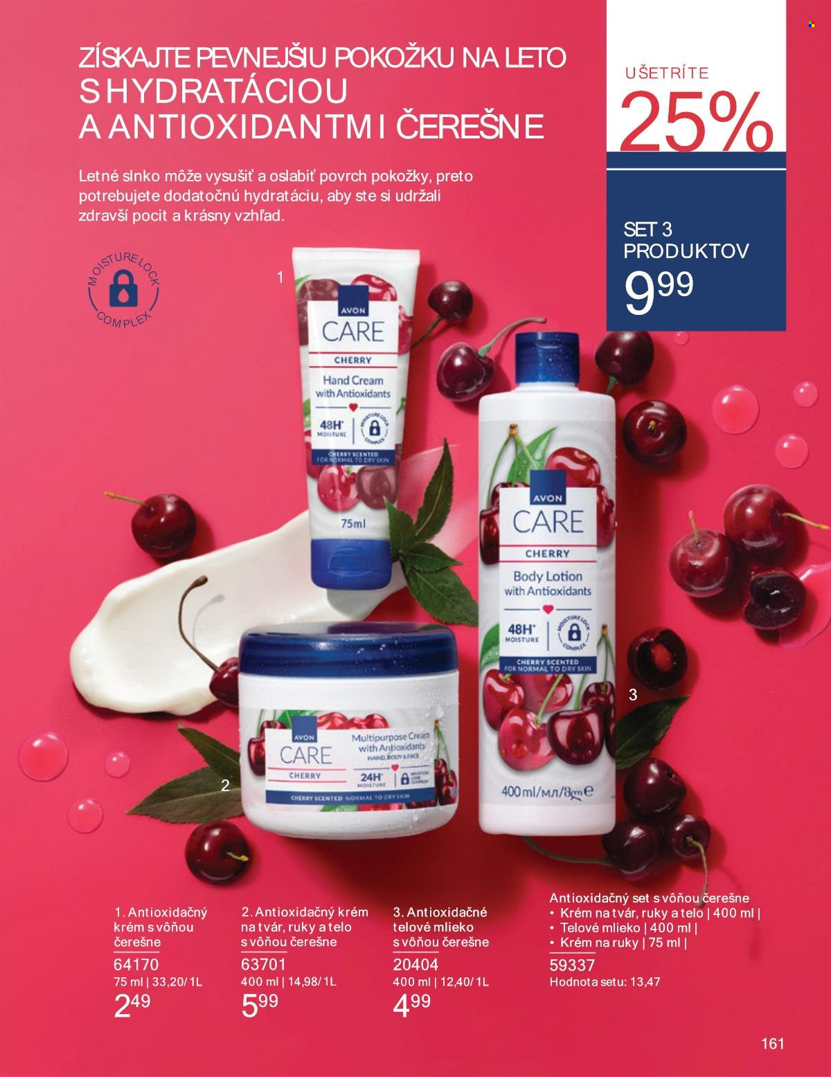 Leták Avon - 1.8.2025 - 31.8.2025. Strana 161
