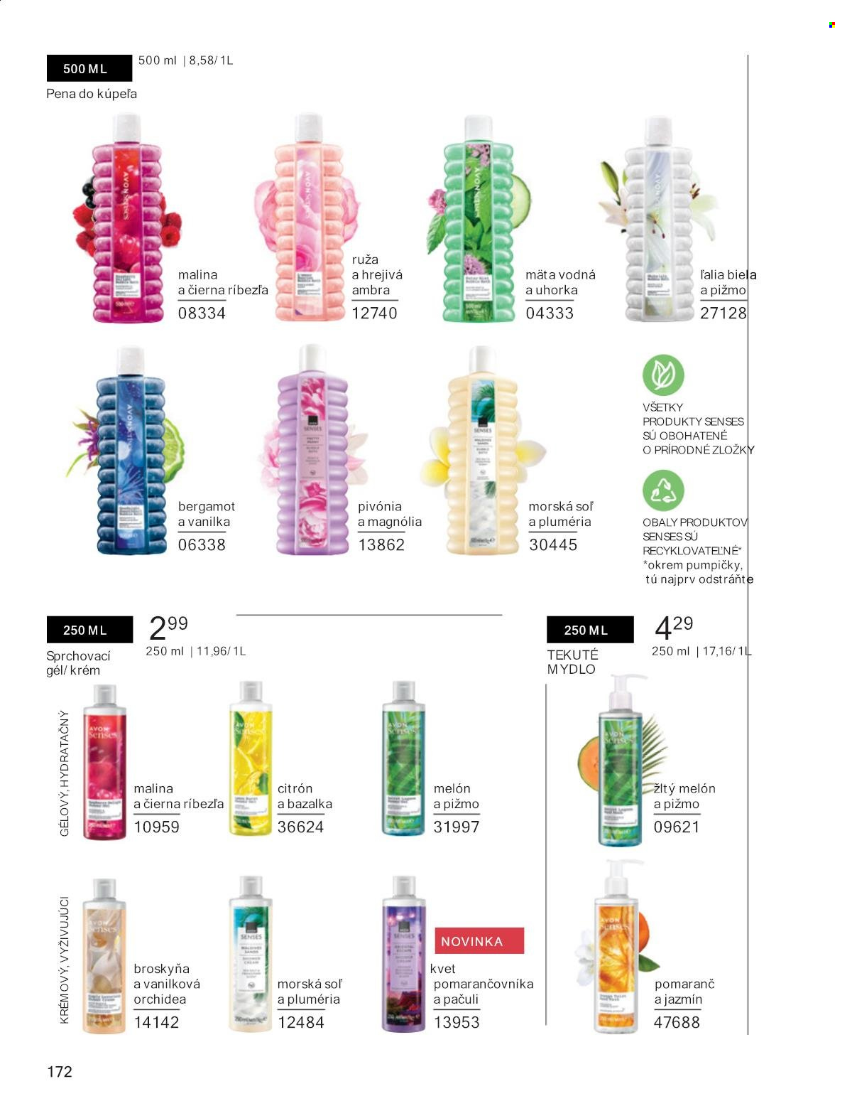 Leták Avon - 1.8.2025 - 31.8.2025. Strana 172