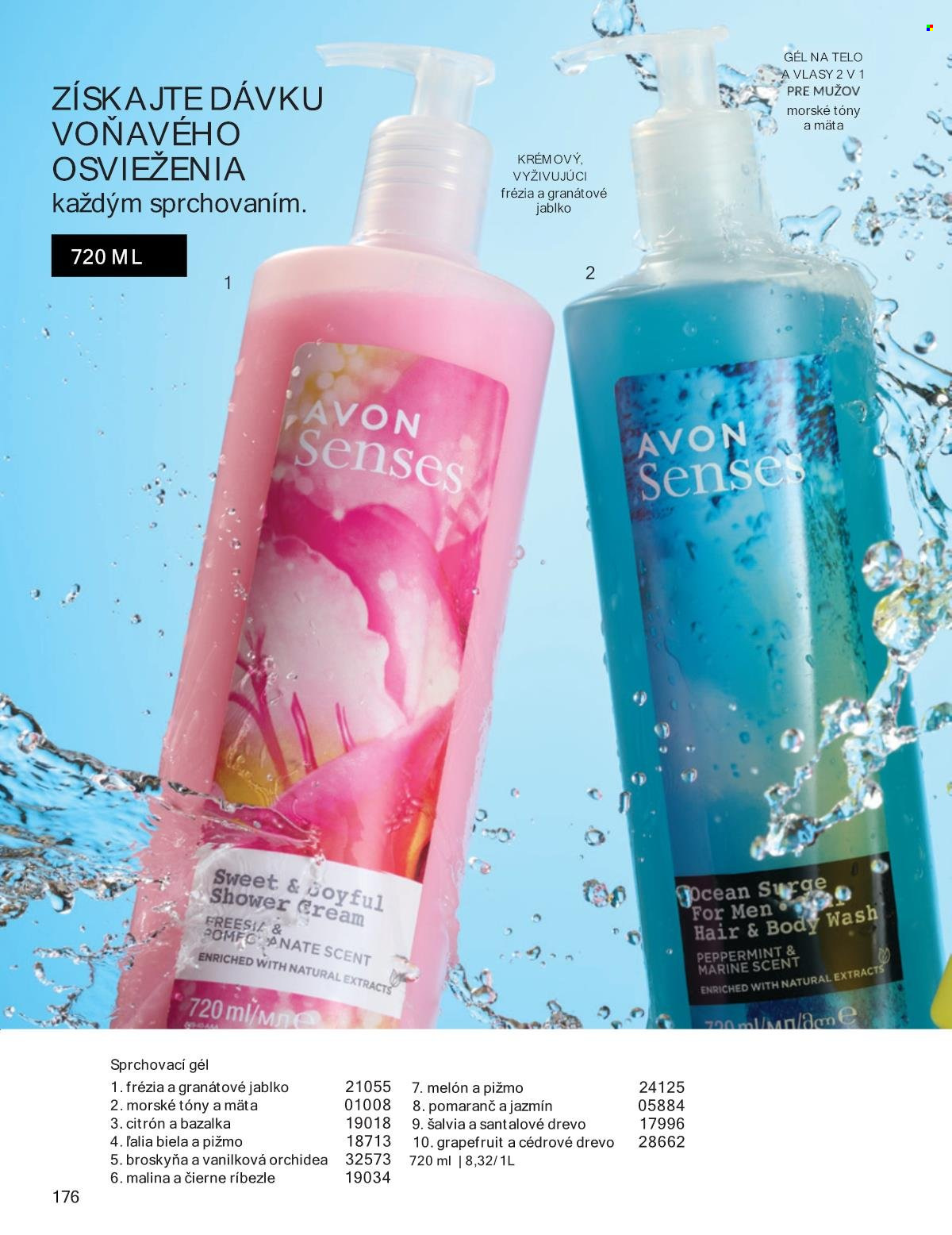 Leták Avon - 1.8.2025 - 31.8.2025. Strana 176