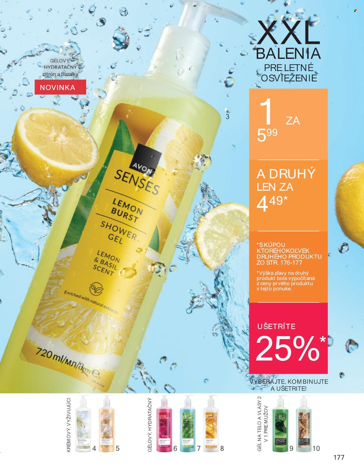 Leták Avon - 1.8.2025 - 31.8.2025. Strana 177