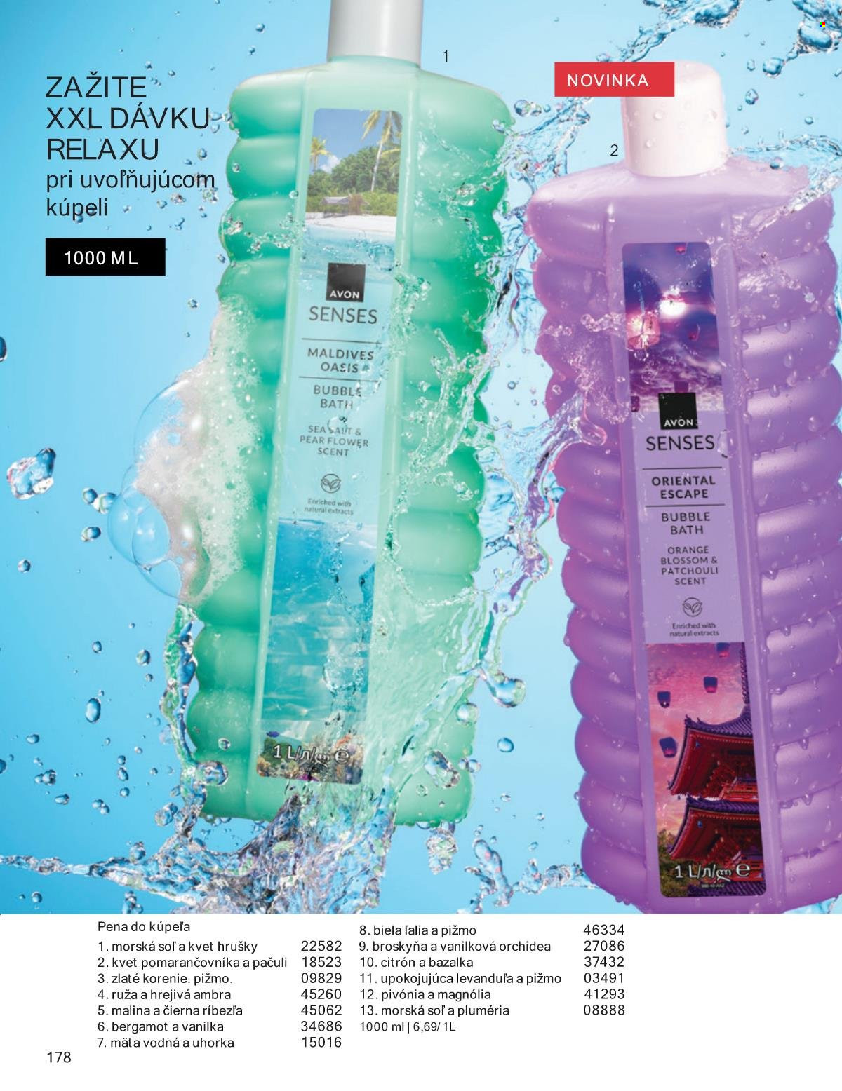 Leták Avon - 1.8.2025 - 31.8.2025. Strana 178
