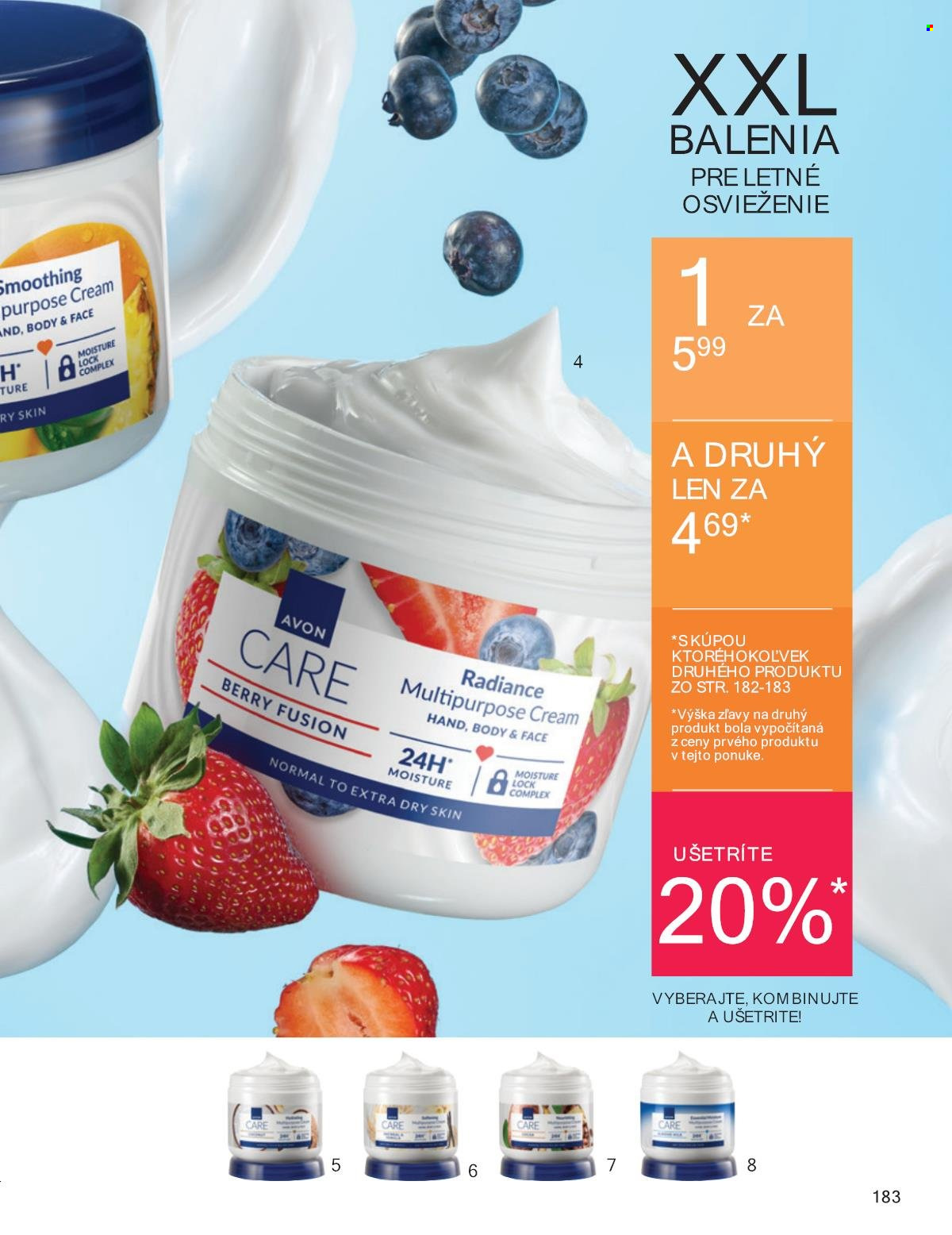 Leták Avon - 1.8.2025 - 31.8.2025. Strana 183