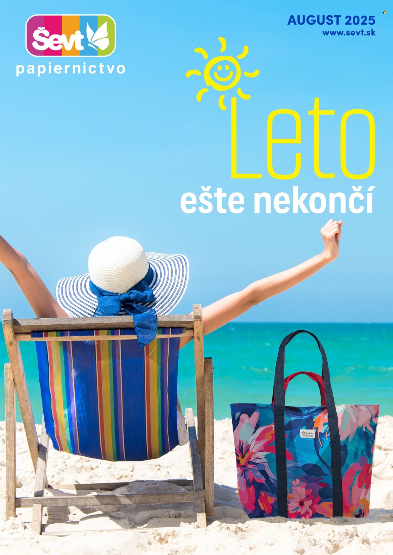Leták Ševt - 1.8.2025 - 31.8.2025. Strana 1