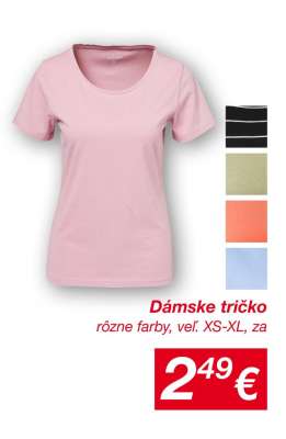 Dámske tričko