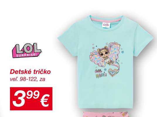 Detské tričko