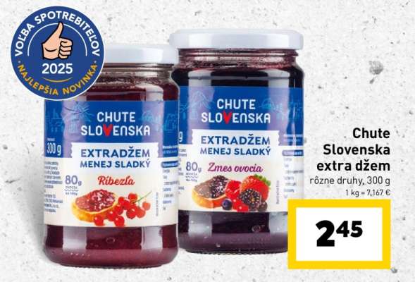 Chute Slovenska extra džem