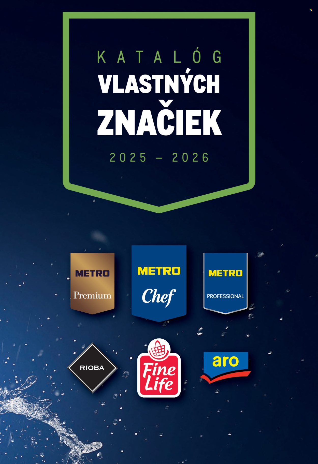 Leták Metro. Strana 1