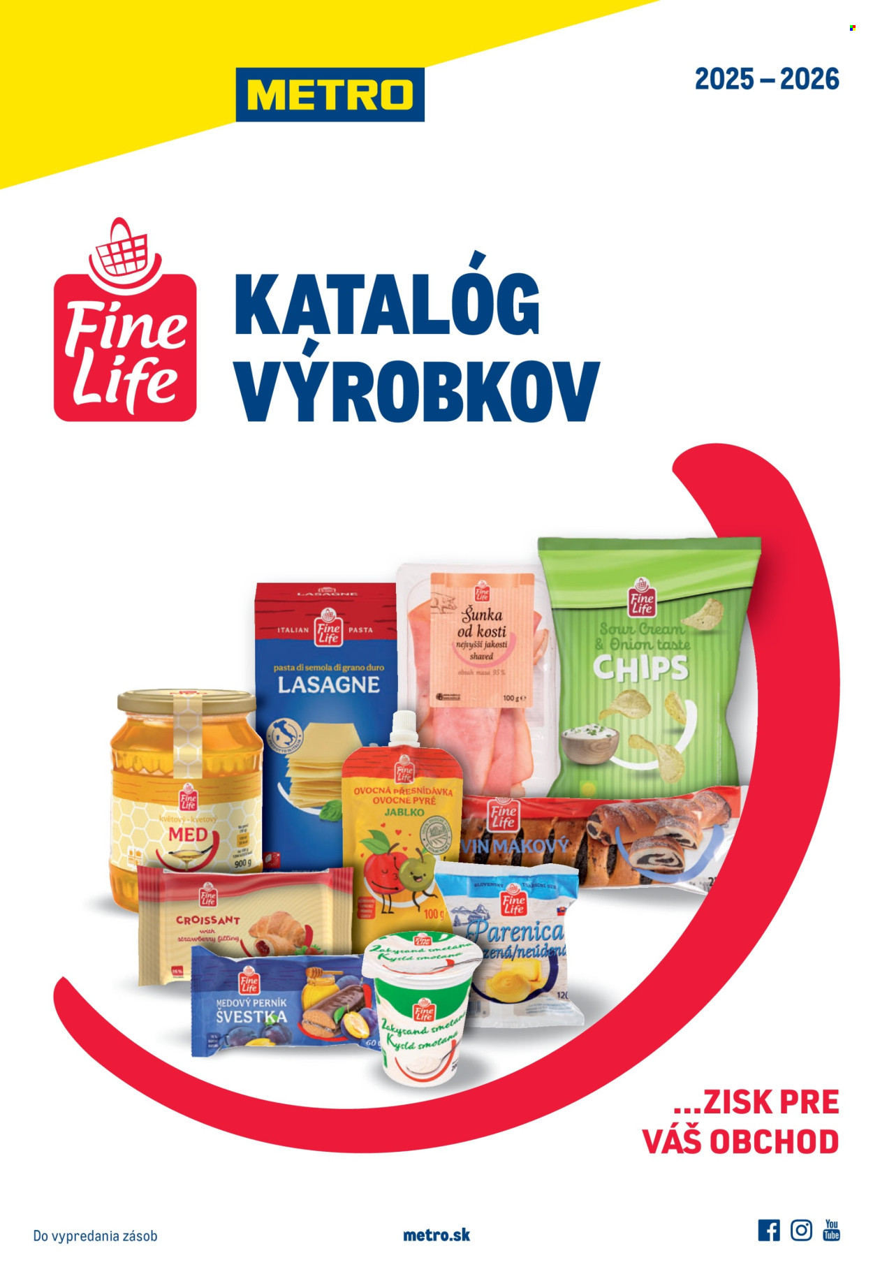 Leták Metro. Strana 1