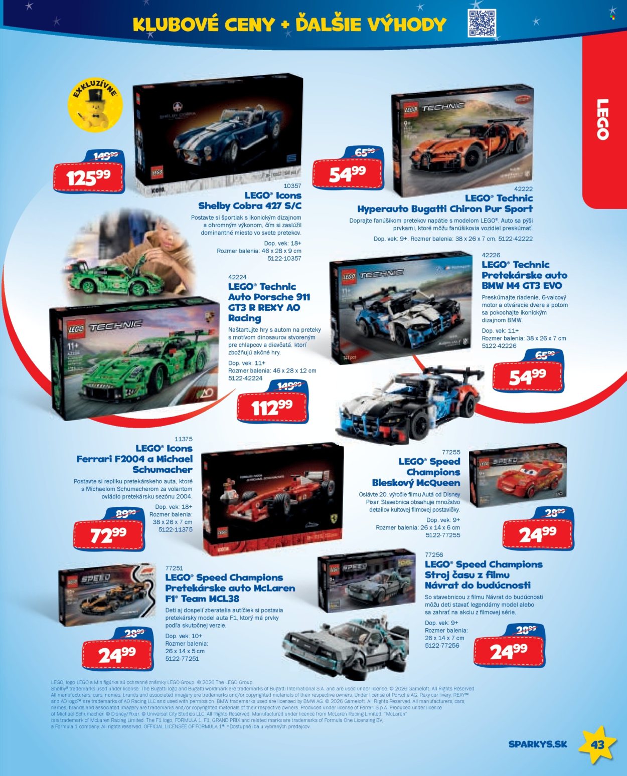 Leták Alltoys. Strana 43