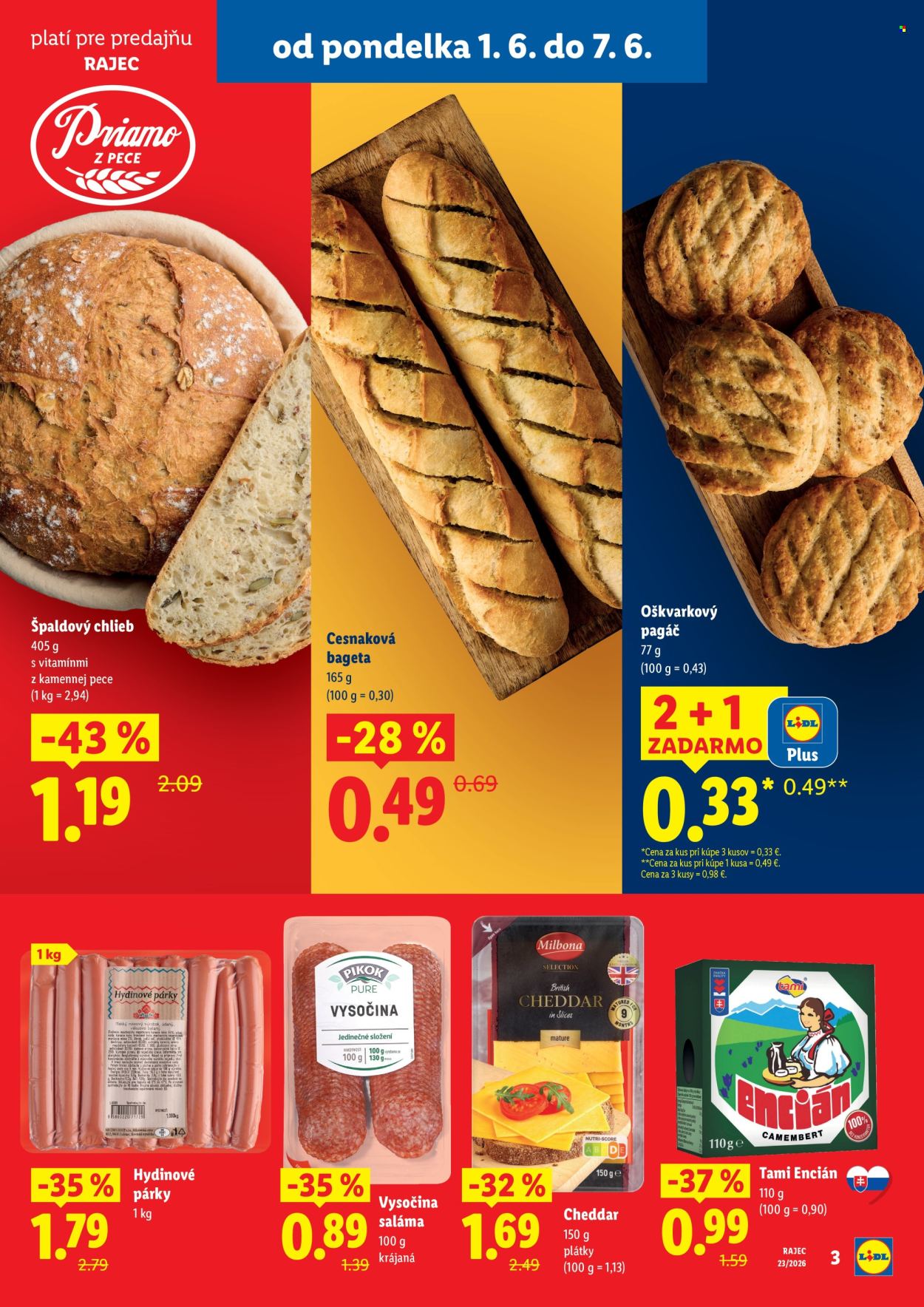 Leták Lidl - 1.6.2026 - 7.6.2026. Strana 3