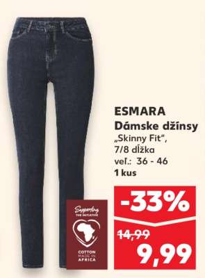 ESMARA Dámske džínsy