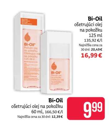 Bi-Oil ošetrujúci olej na pokožku, 60 ml