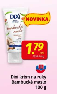 Dixi krém na ruky Bambucké maslo 100 g