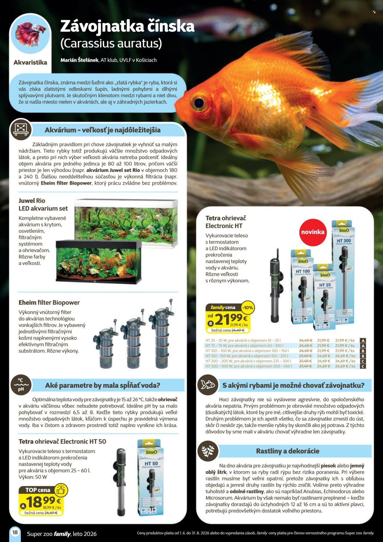 Leták SUPER ZOO. Strana 18
