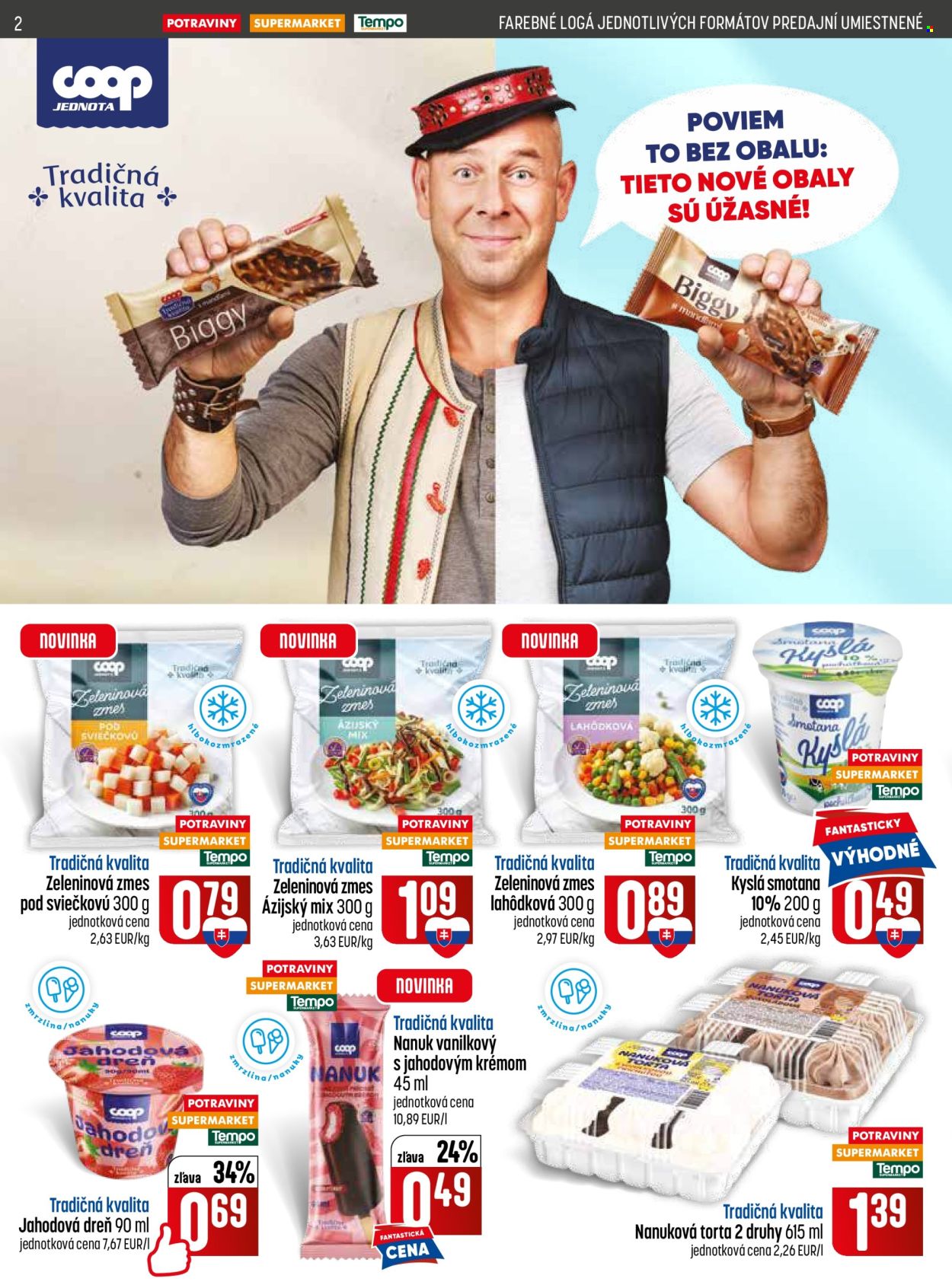 Leták COOP Jednota - 11.6.2026 - 17.6.2026. Strana 2