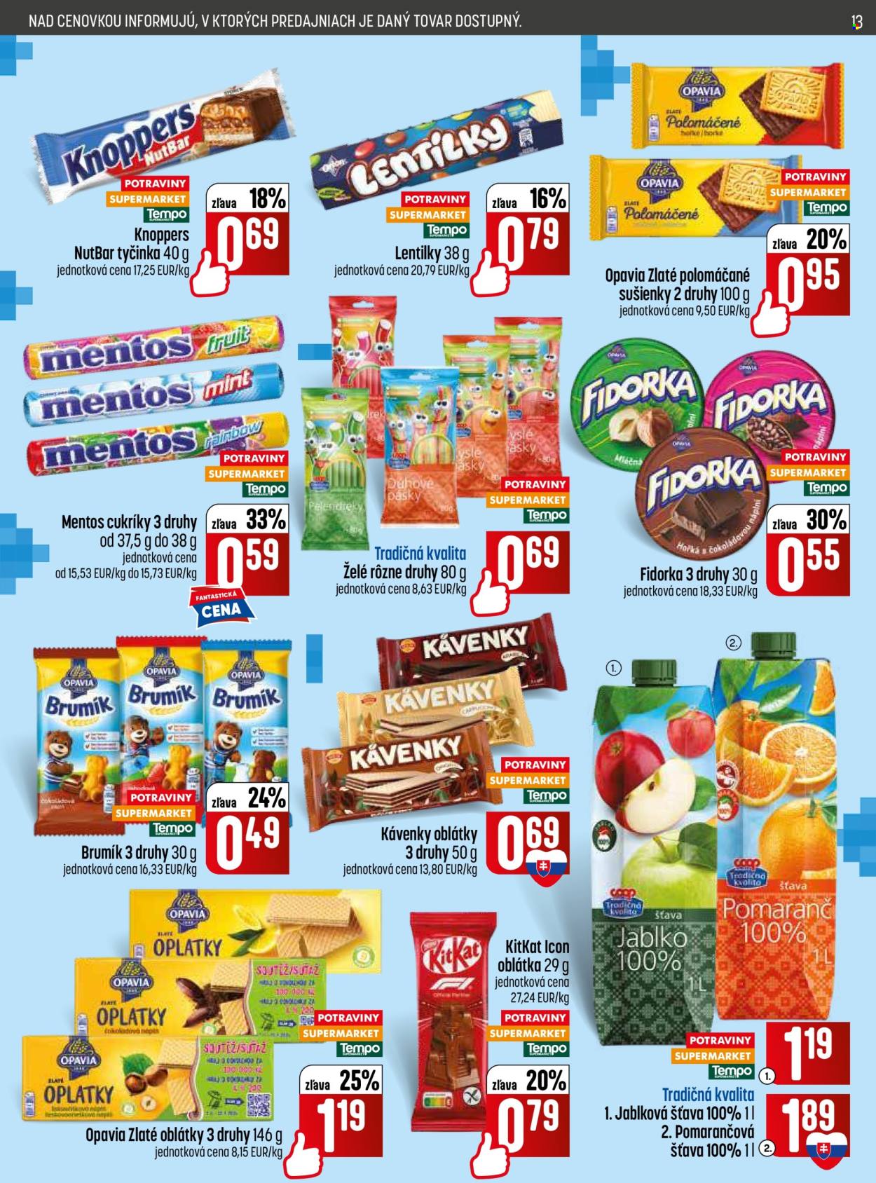 Leták COOP Jednota - 11.6.2026 - 17.6.2026. Strana 13