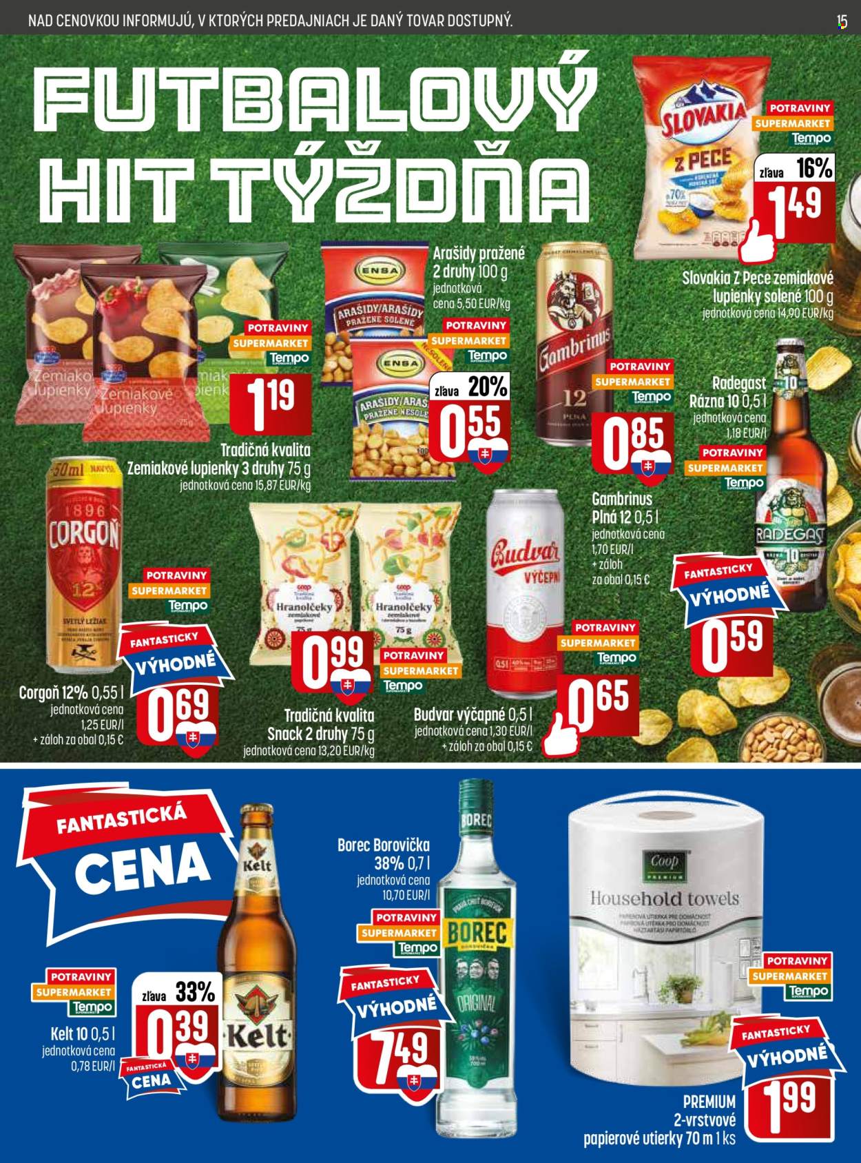 Leták COOP Jednota - 11.6.2026 - 17.6.2026. Strana 15