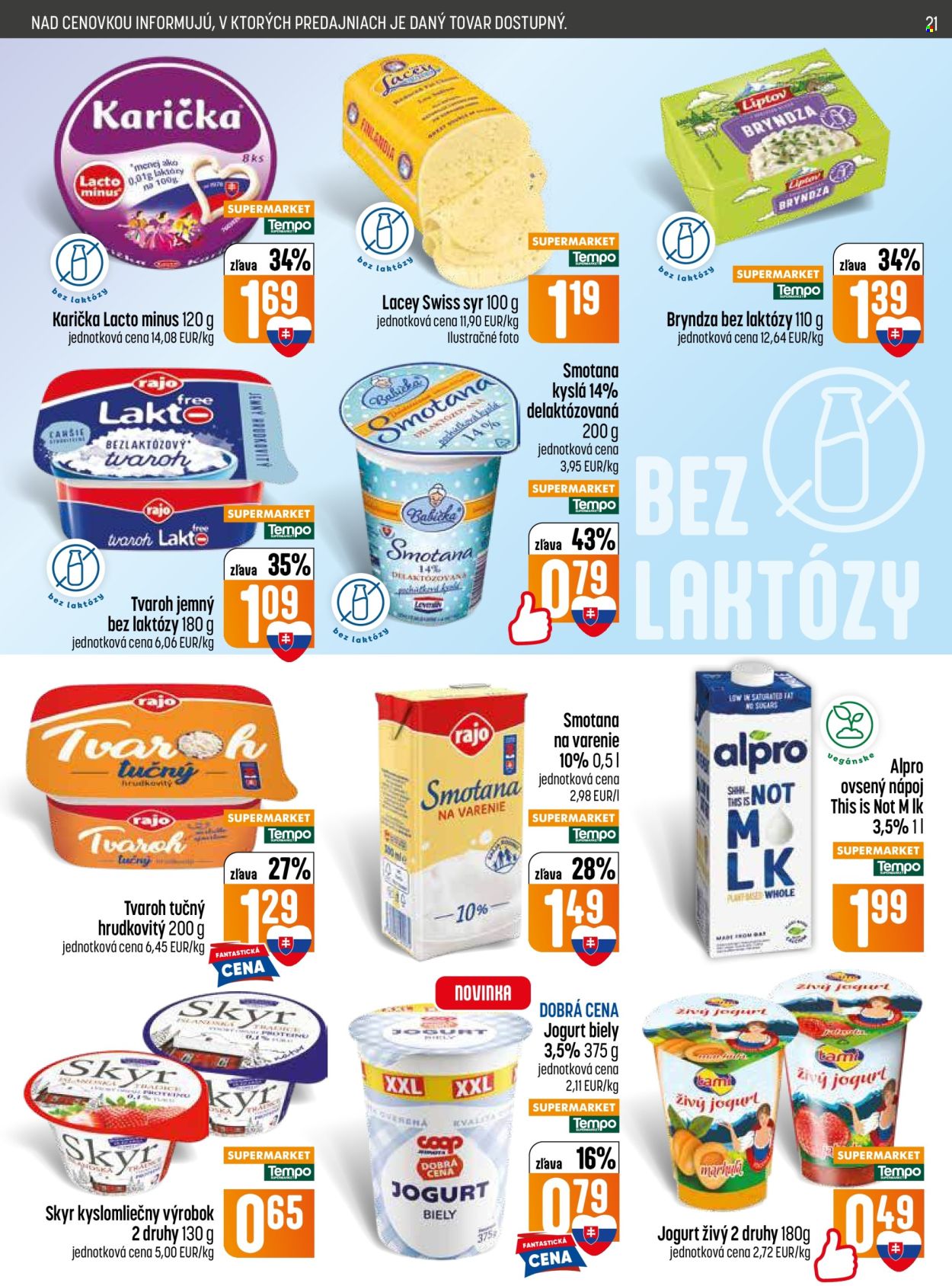 Leták COOP Jednota - 11.6.2026 - 17.6.2026. Strana 21