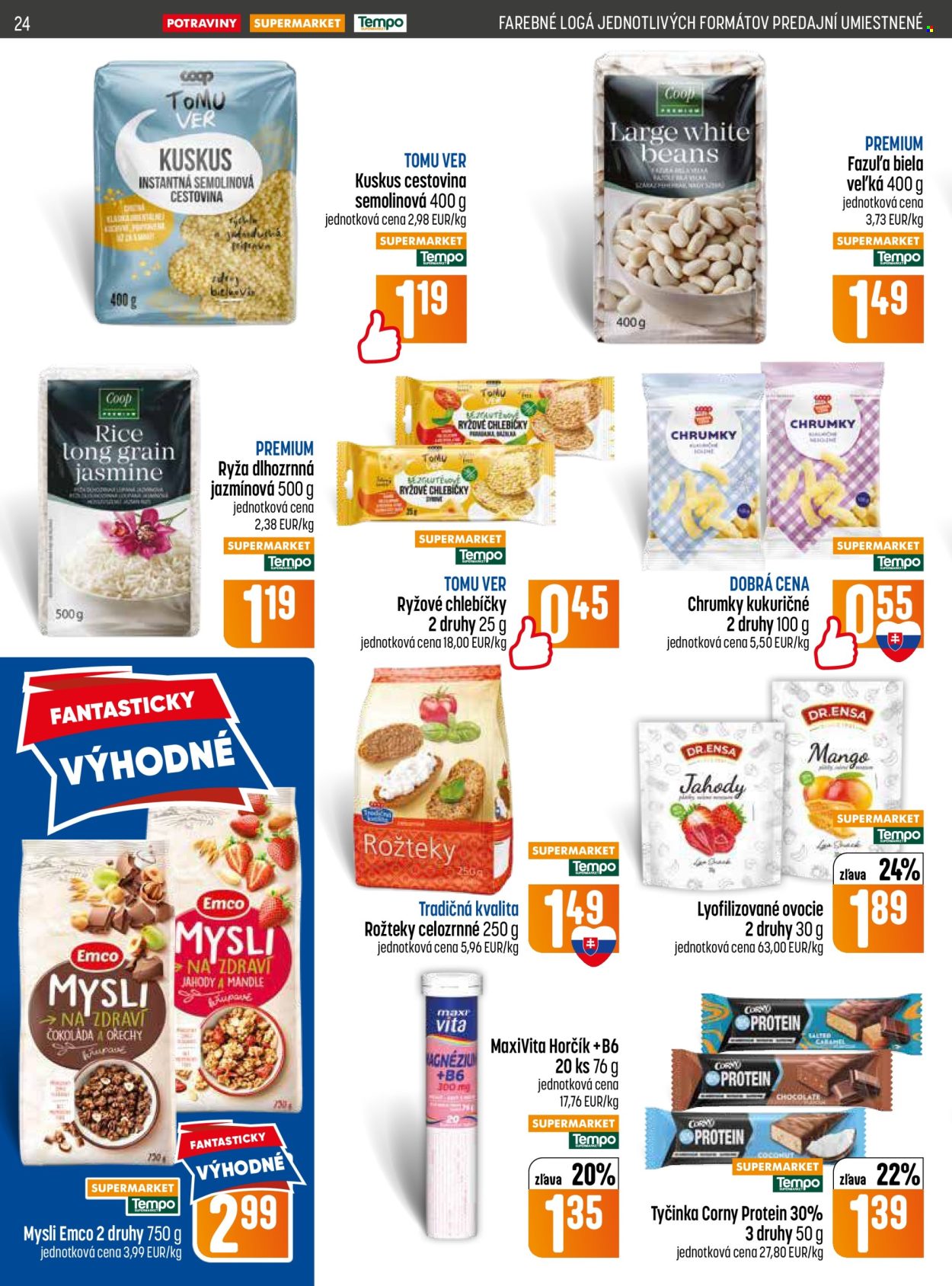 Leták COOP Jednota - 11.6.2026 - 17.6.2026. Strana 24