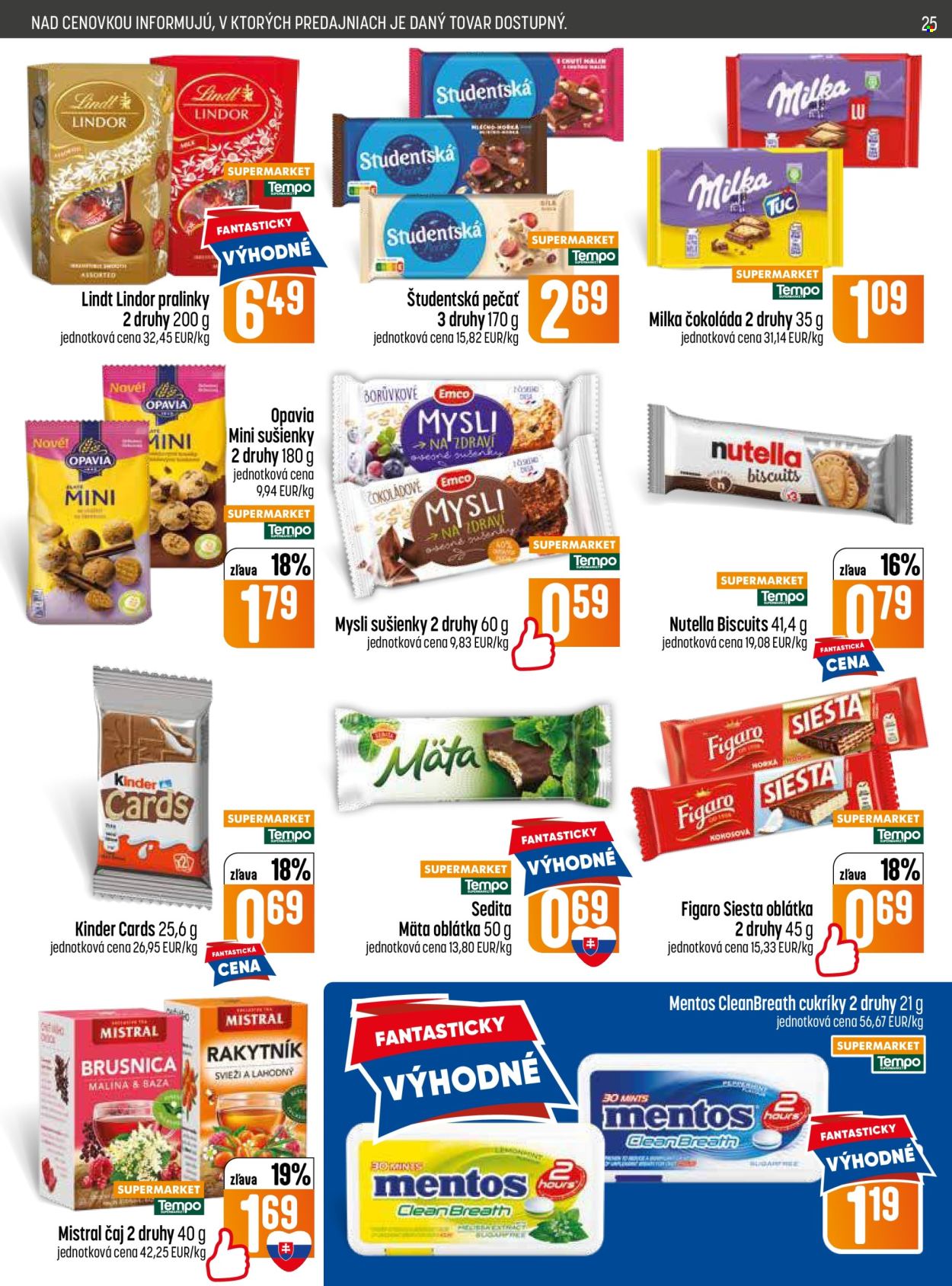 Leták COOP Jednota - 11.6.2026 - 17.6.2026. Strana 25