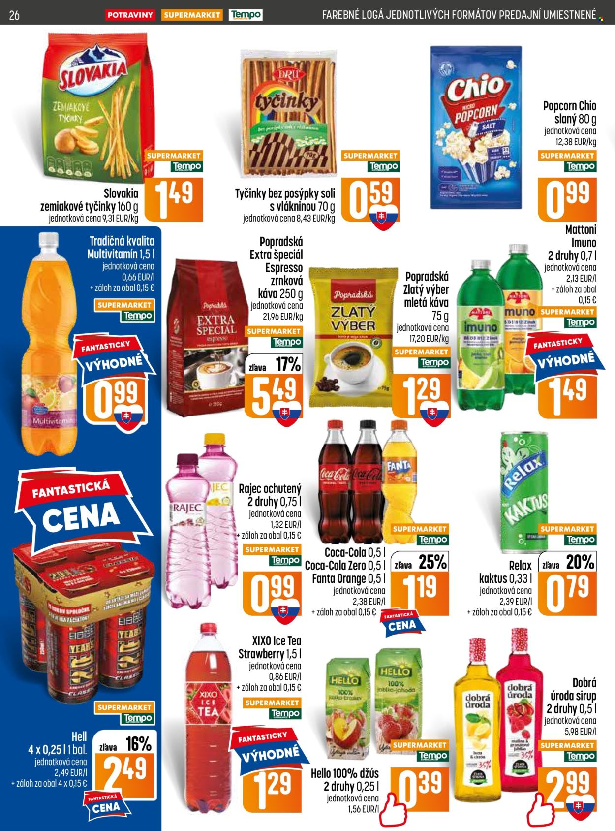 Leták COOP Jednota - 11.6.2026 - 17.6.2026. Strana 26