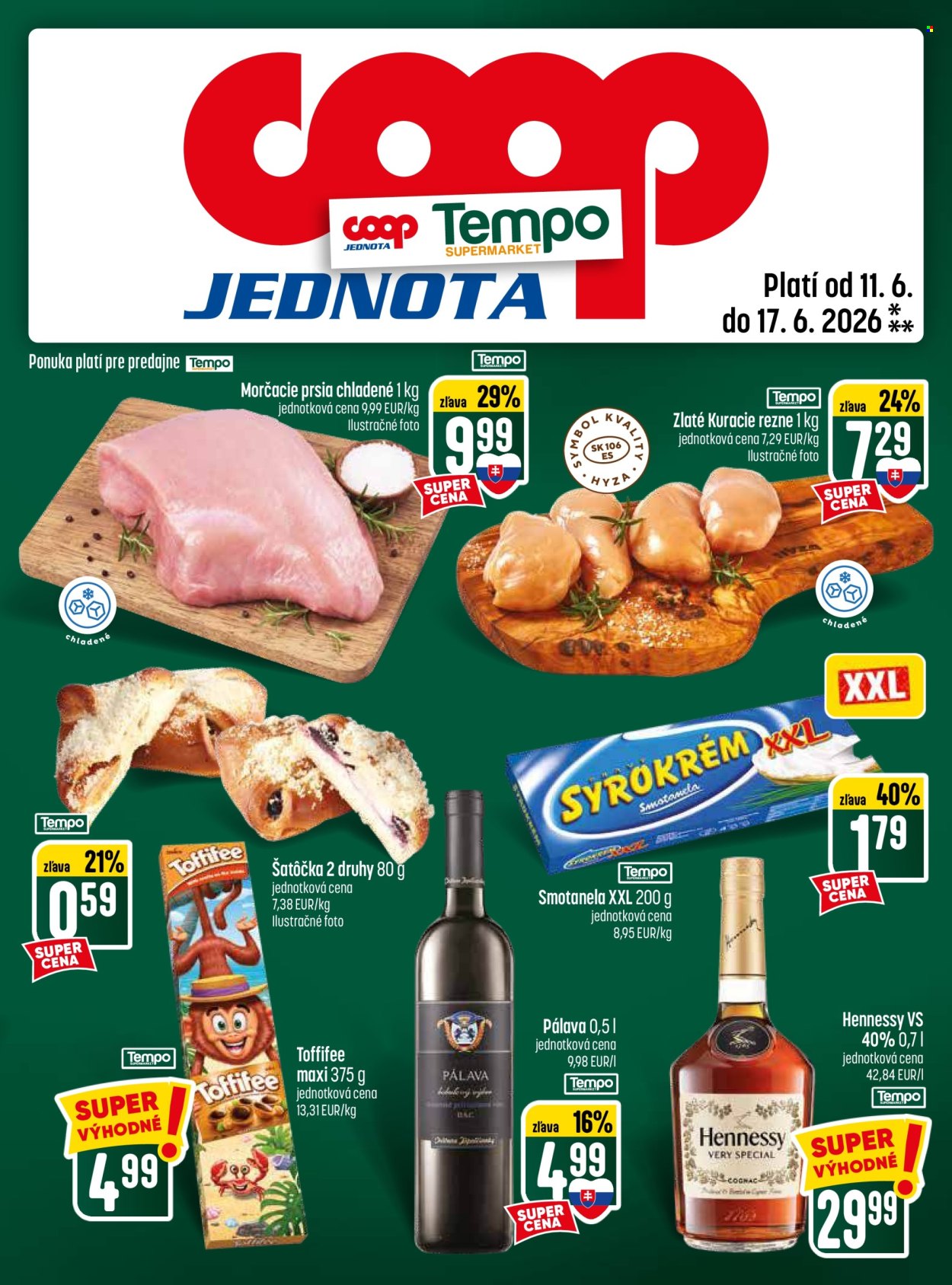 Leták COOP Jednota - 11.6.2026 - 17.6.2026. Strana 29