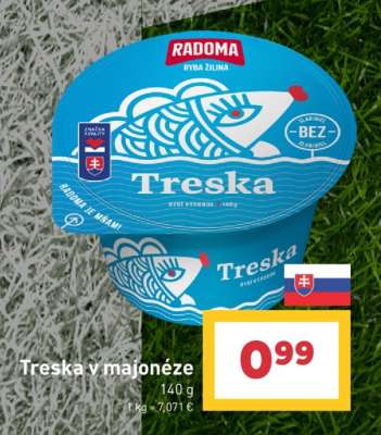 Treska v majonéze