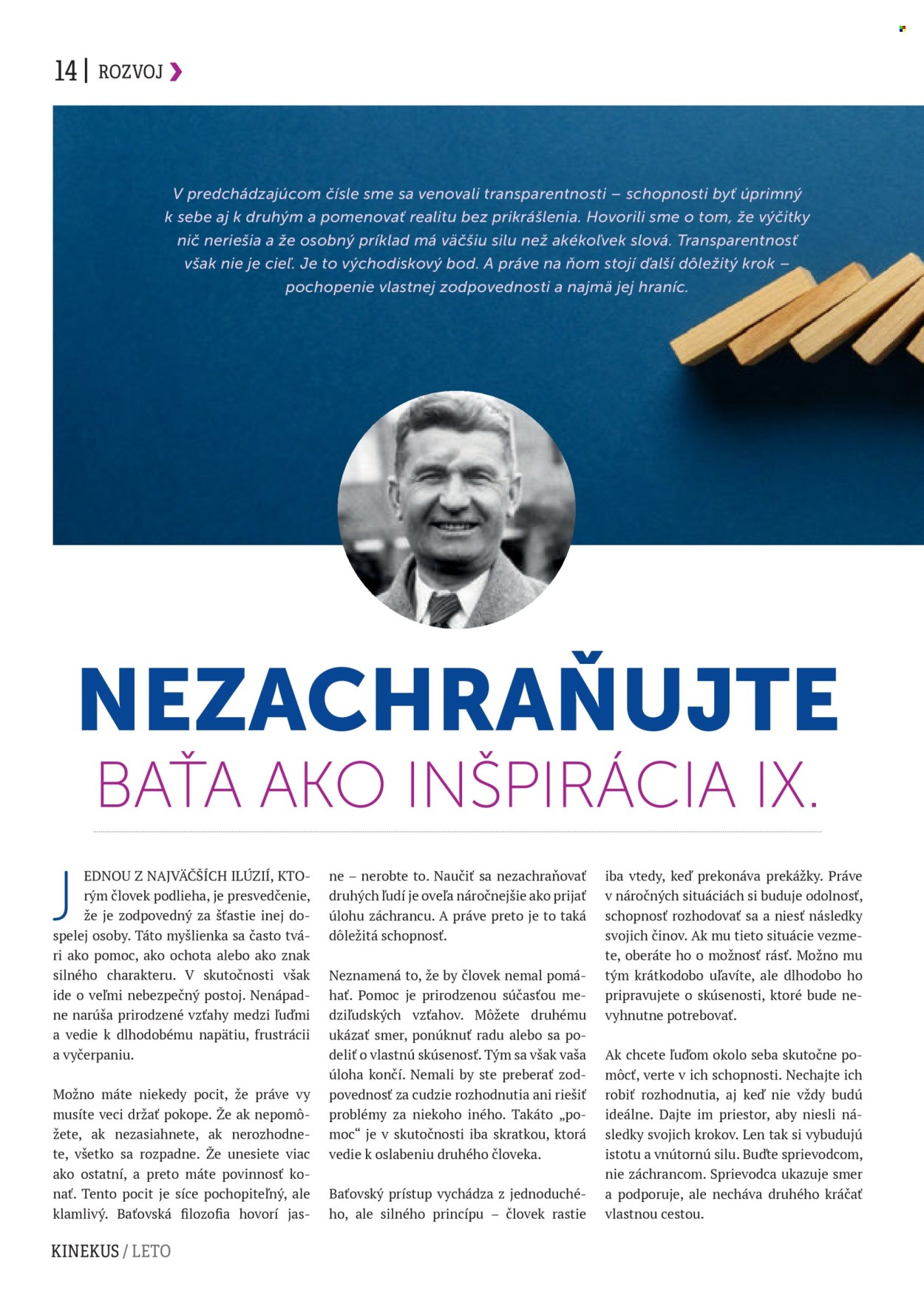 Leták Kinekus. Strana 14