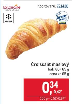 CROISSANT MASLOVÝ