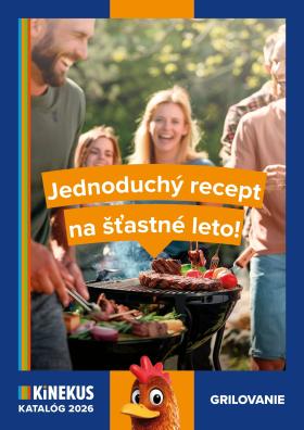 Kinekus - Katalóg GRILOVANIE 2026