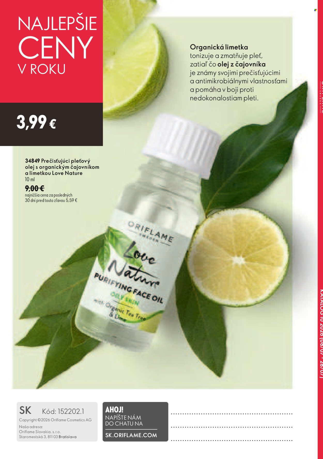 Leták Oriflame - 8.7.2026 - 28.7.2026. Strana 148
