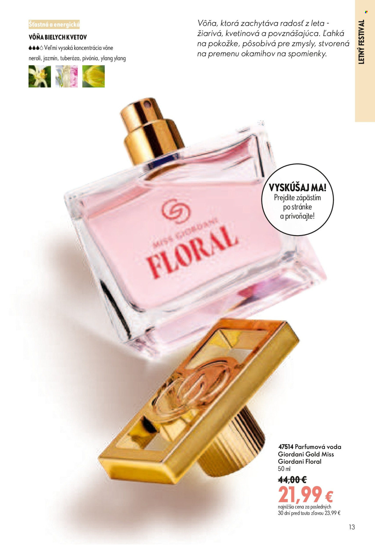 Leták Oriflame - 8.7.2026 - 28.7.2026. Strana 13