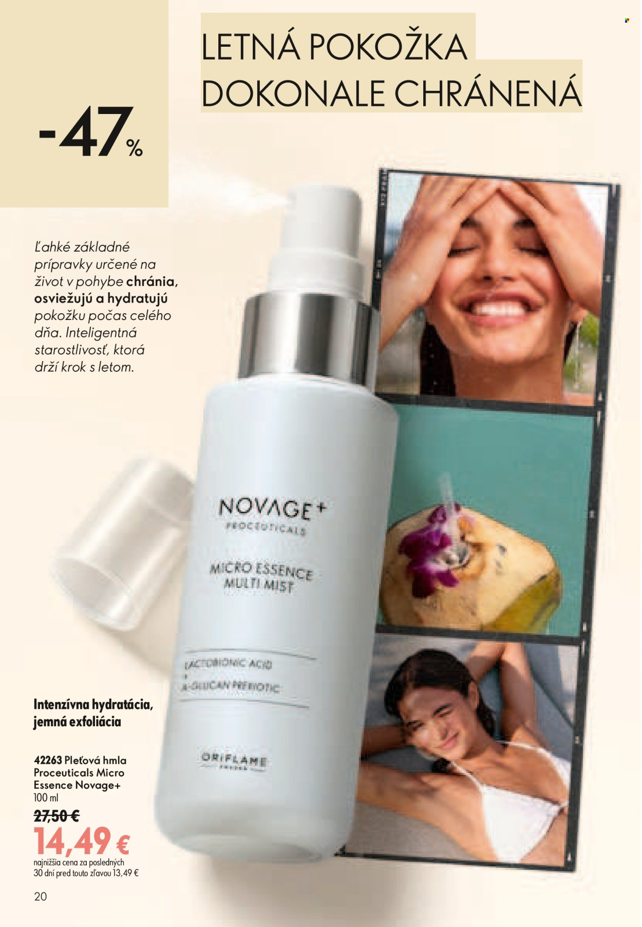 Leták Oriflame - 8.7.2026 - 28.7.2026. Strana 20