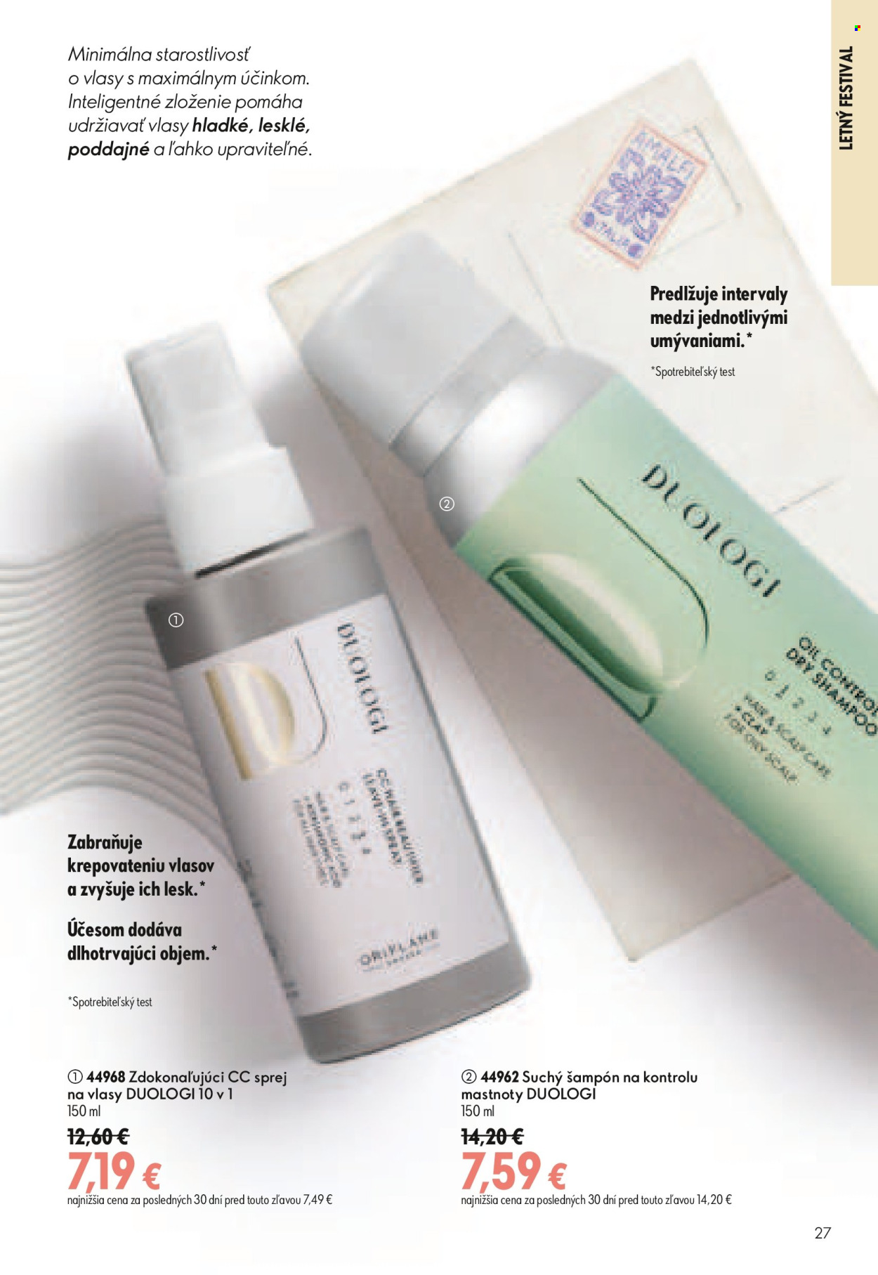 Leták Oriflame - 8.7.2026 - 28.7.2026. Strana 27