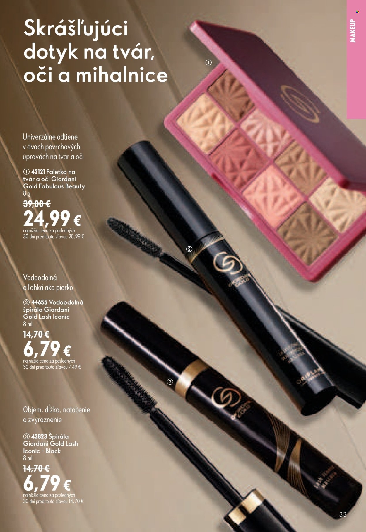 Leták Oriflame - 8.7.2026 - 28.7.2026. Strana 33