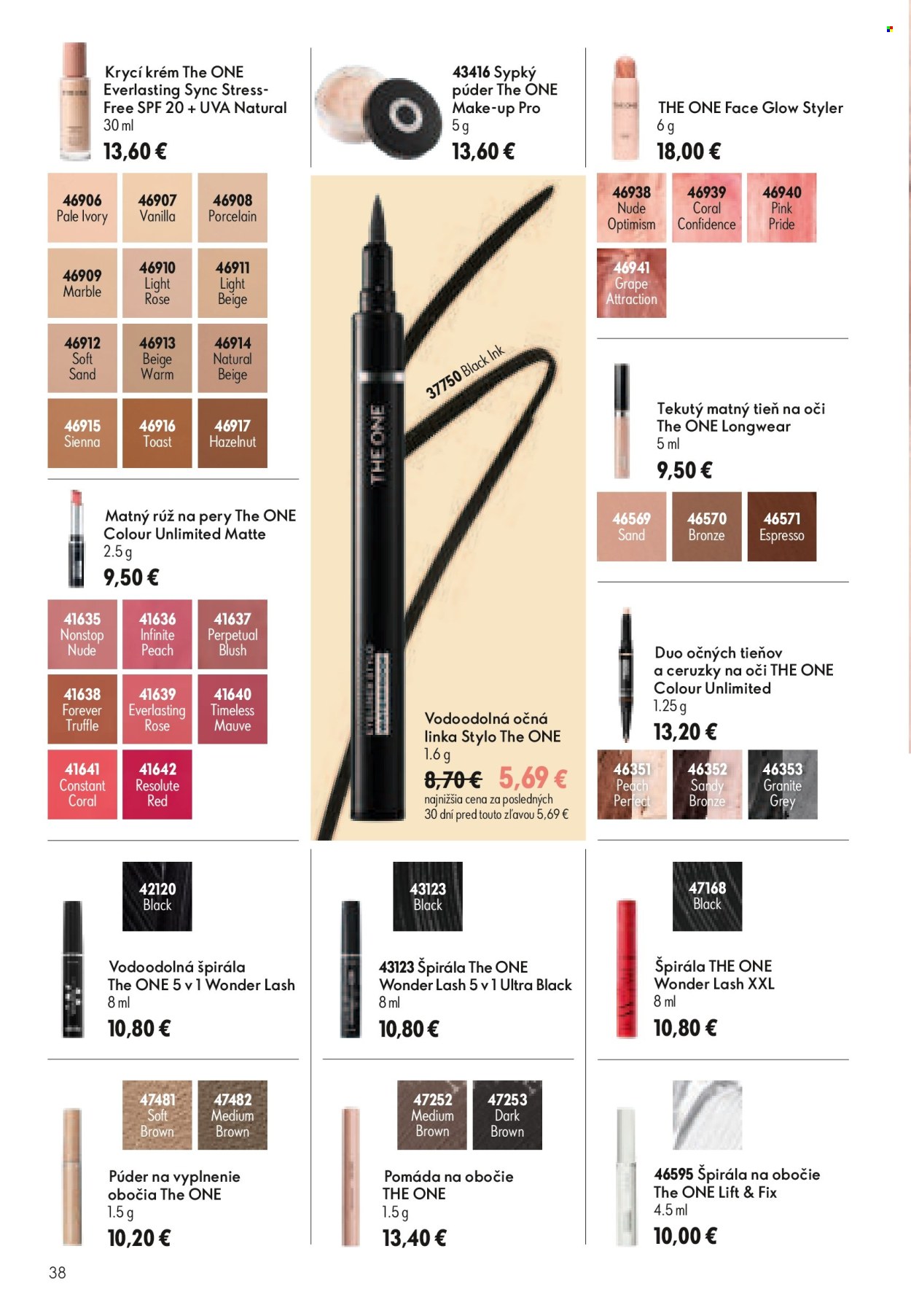 Leták Oriflame - 8.7.2026 - 28.7.2026. Strana 38