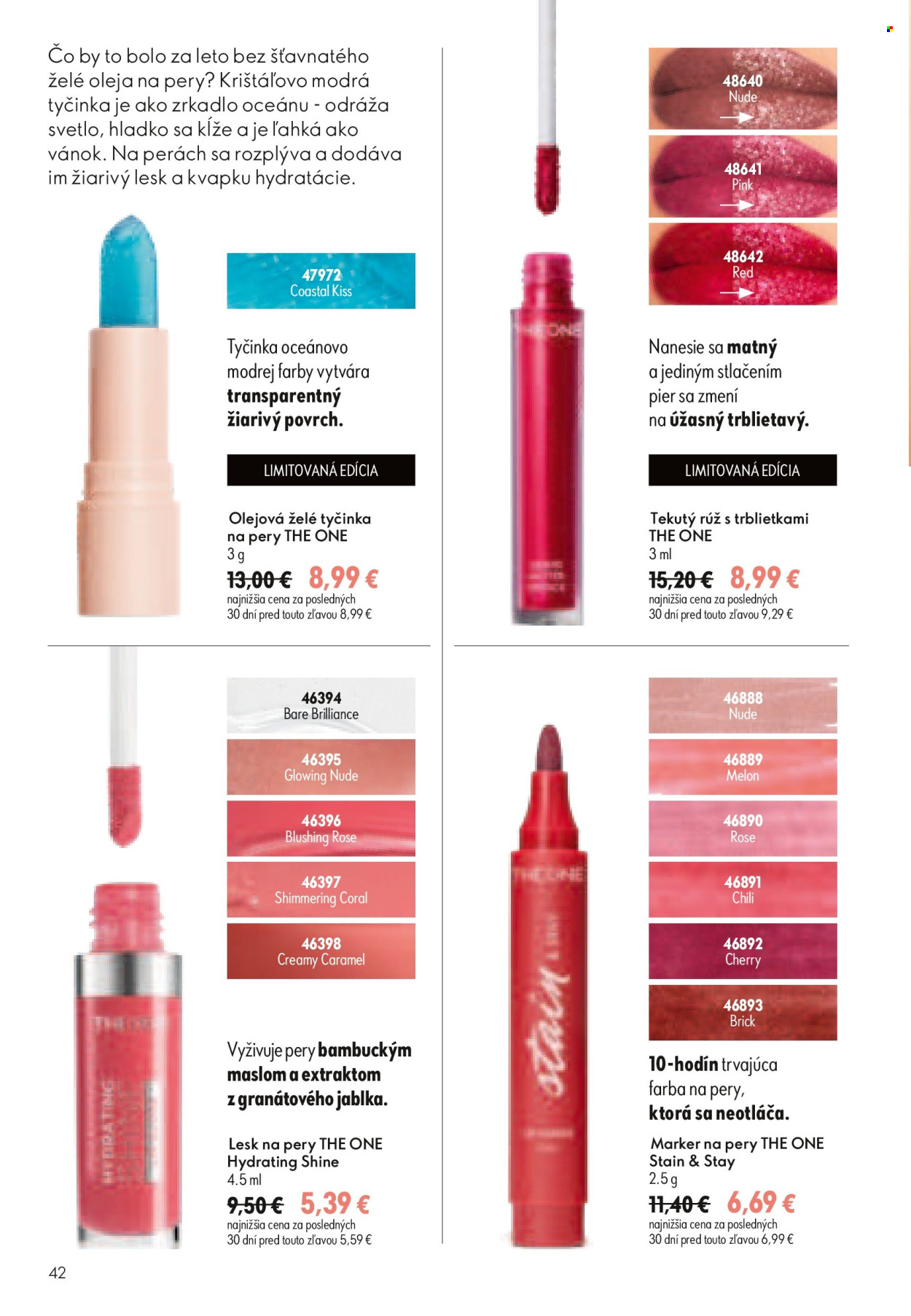 Leták Oriflame - 8.7.2026 - 28.7.2026. Strana 42