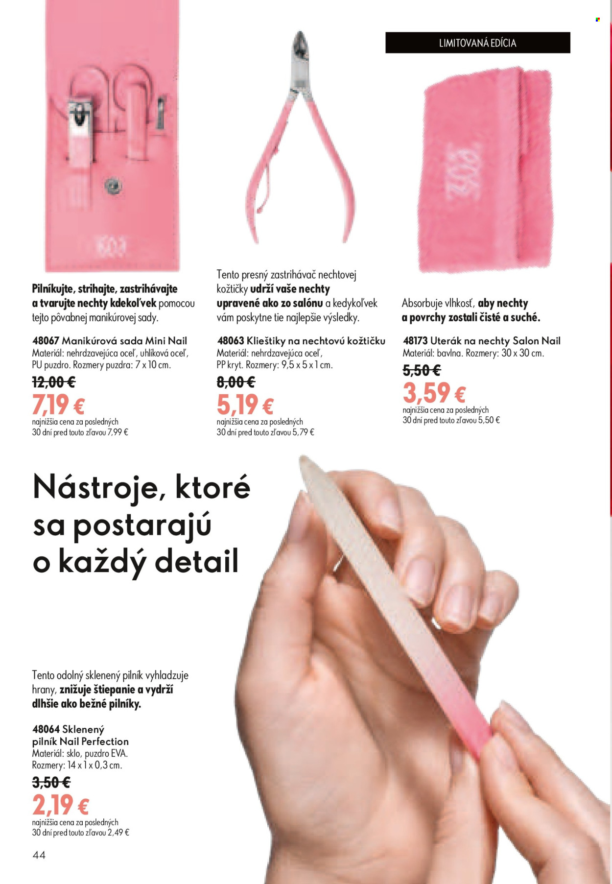 Leták Oriflame - 8.7.2026 - 28.7.2026. Strana 44