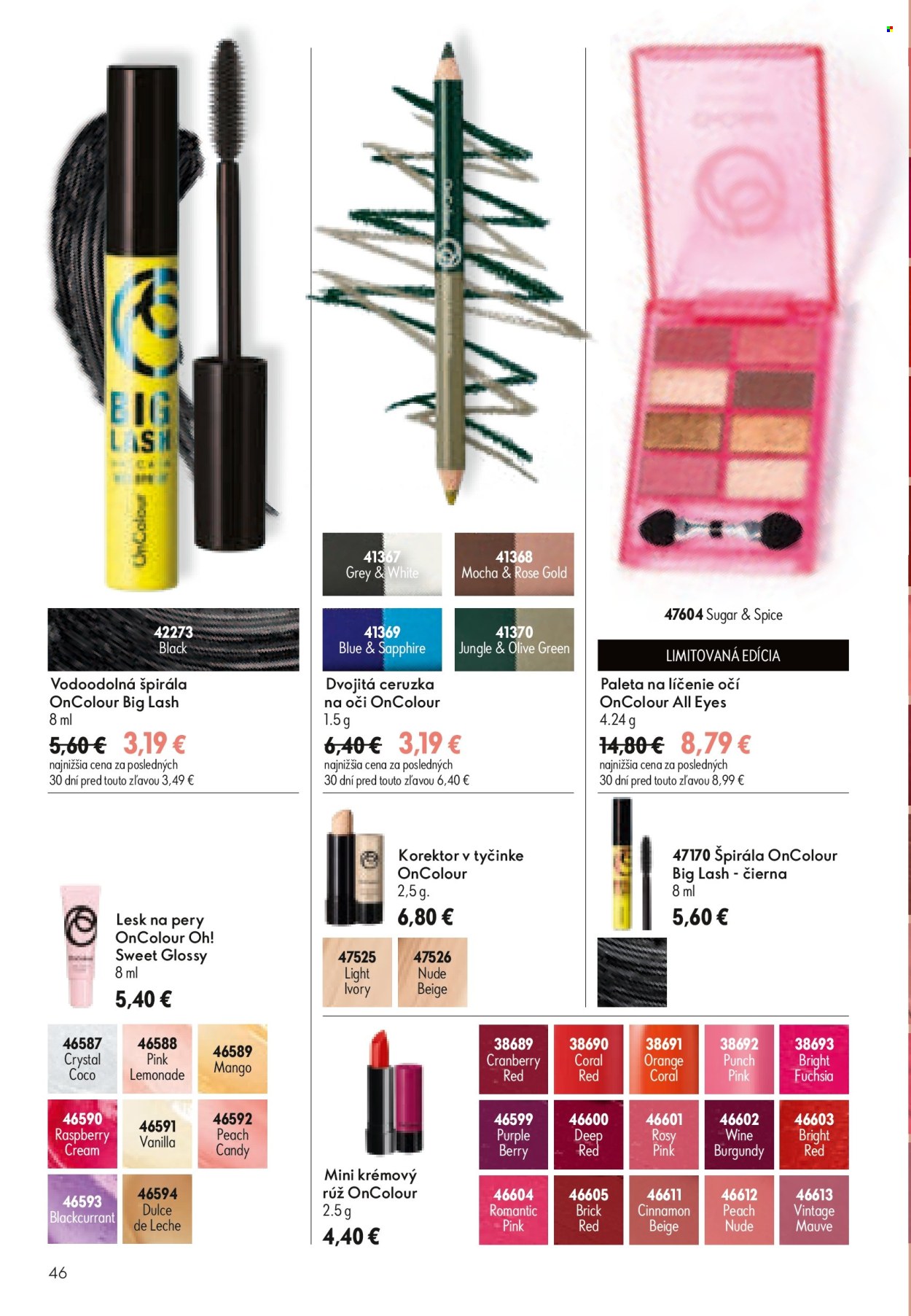 Leták Oriflame - 8.7.2026 - 28.7.2026. Strana 46