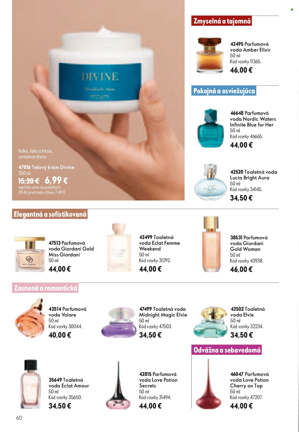 Leták Oriflame - 8.7.2026 - 28.7.2026. Strana 60