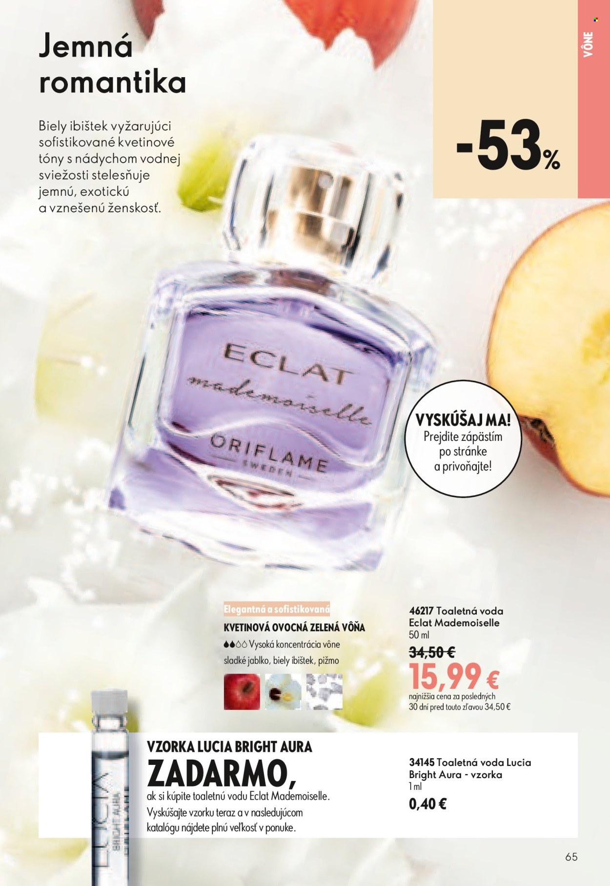 Leták Oriflame - 8.7.2026 - 28.7.2026. Strana 65