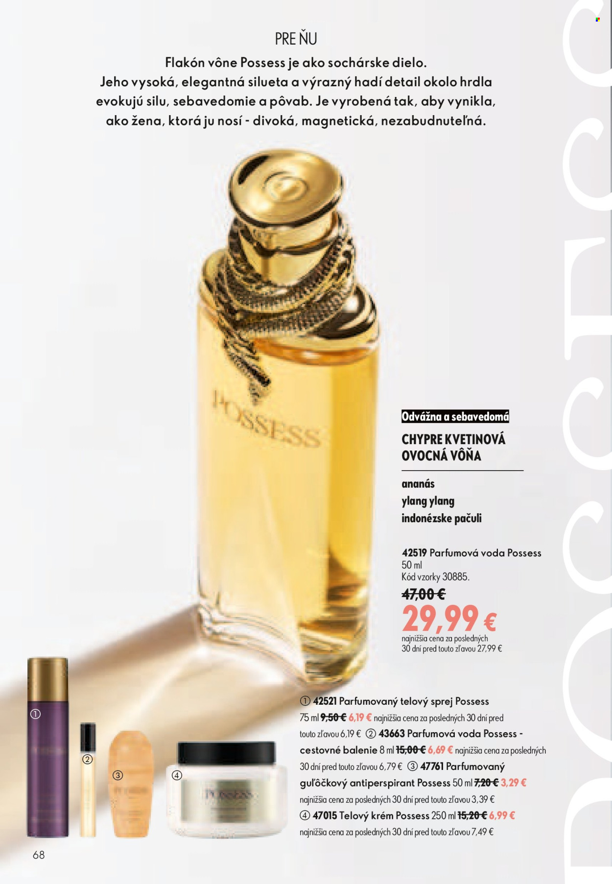 Leták Oriflame - 8.7.2026 - 28.7.2026. Strana 68