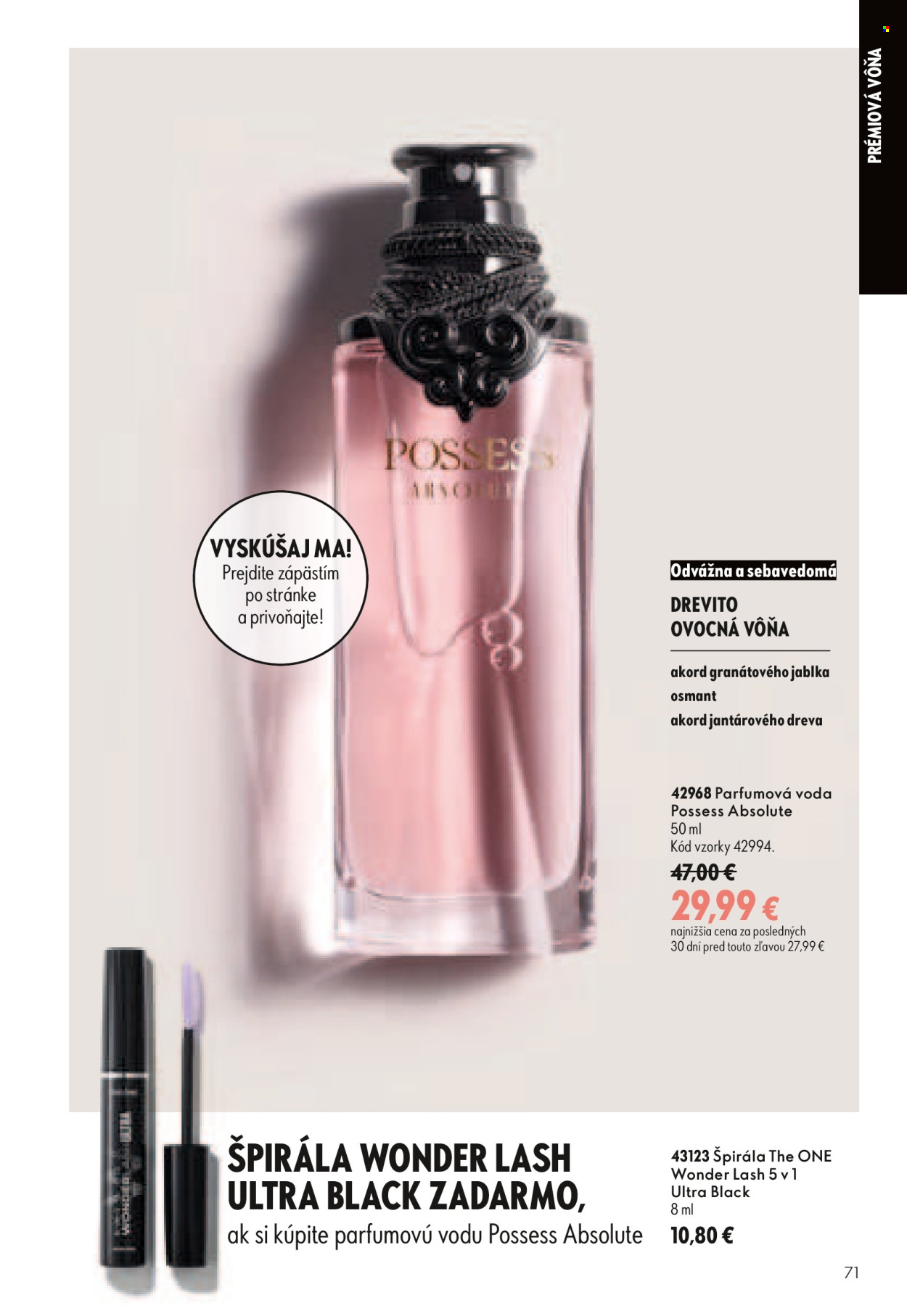 Leták Oriflame - 8.7.2026 - 28.7.2026. Strana 71
