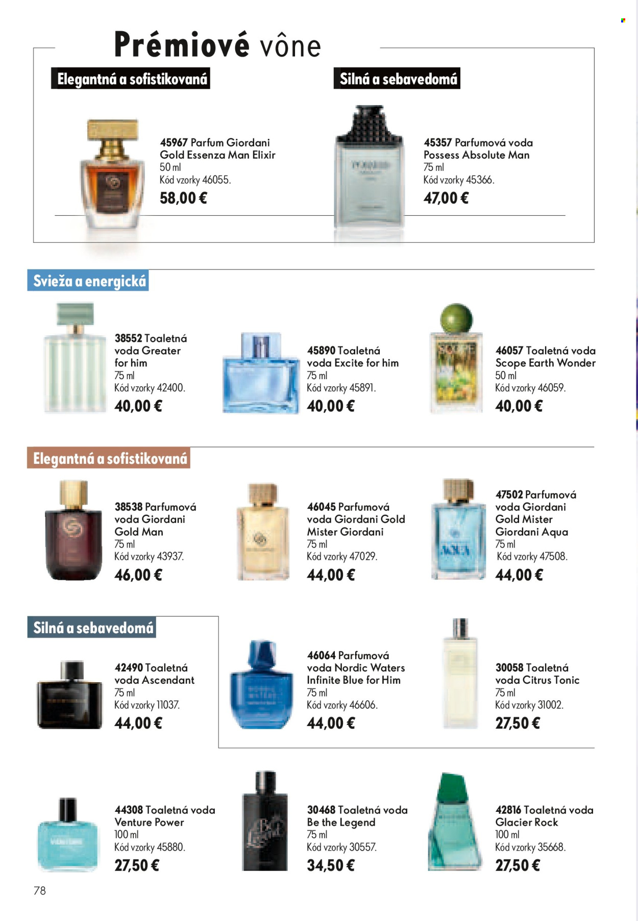 Leták Oriflame - 8.7.2026 - 28.7.2026. Strana 78