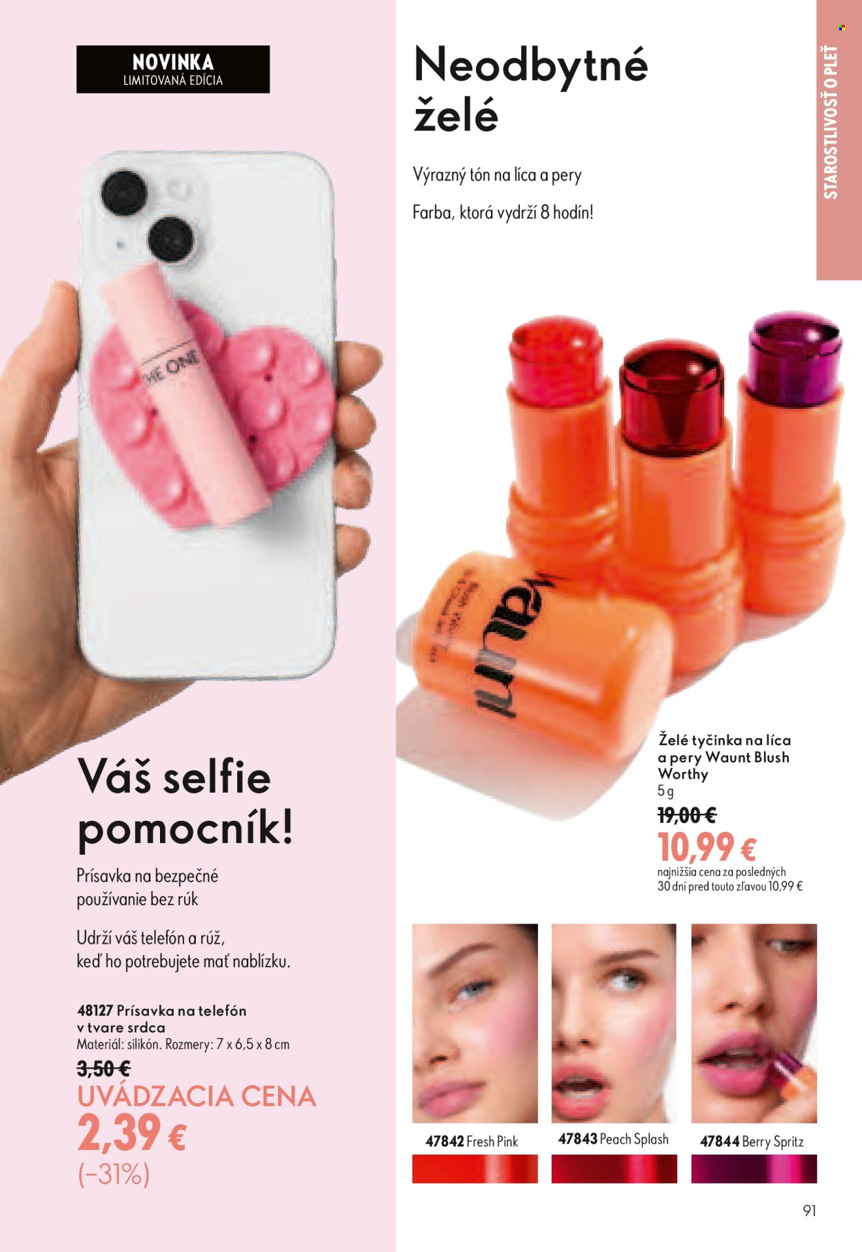 Leták Oriflame - 8.7.2026 - 28.7.2026. Strana 91
