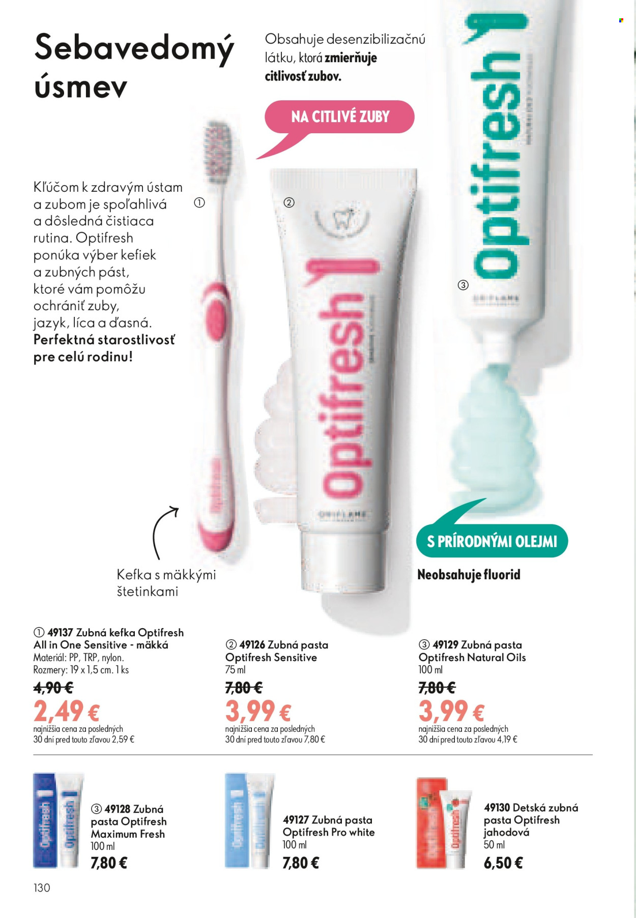 Leták Oriflame - 8.7.2026 - 28.7.2026. Strana 130