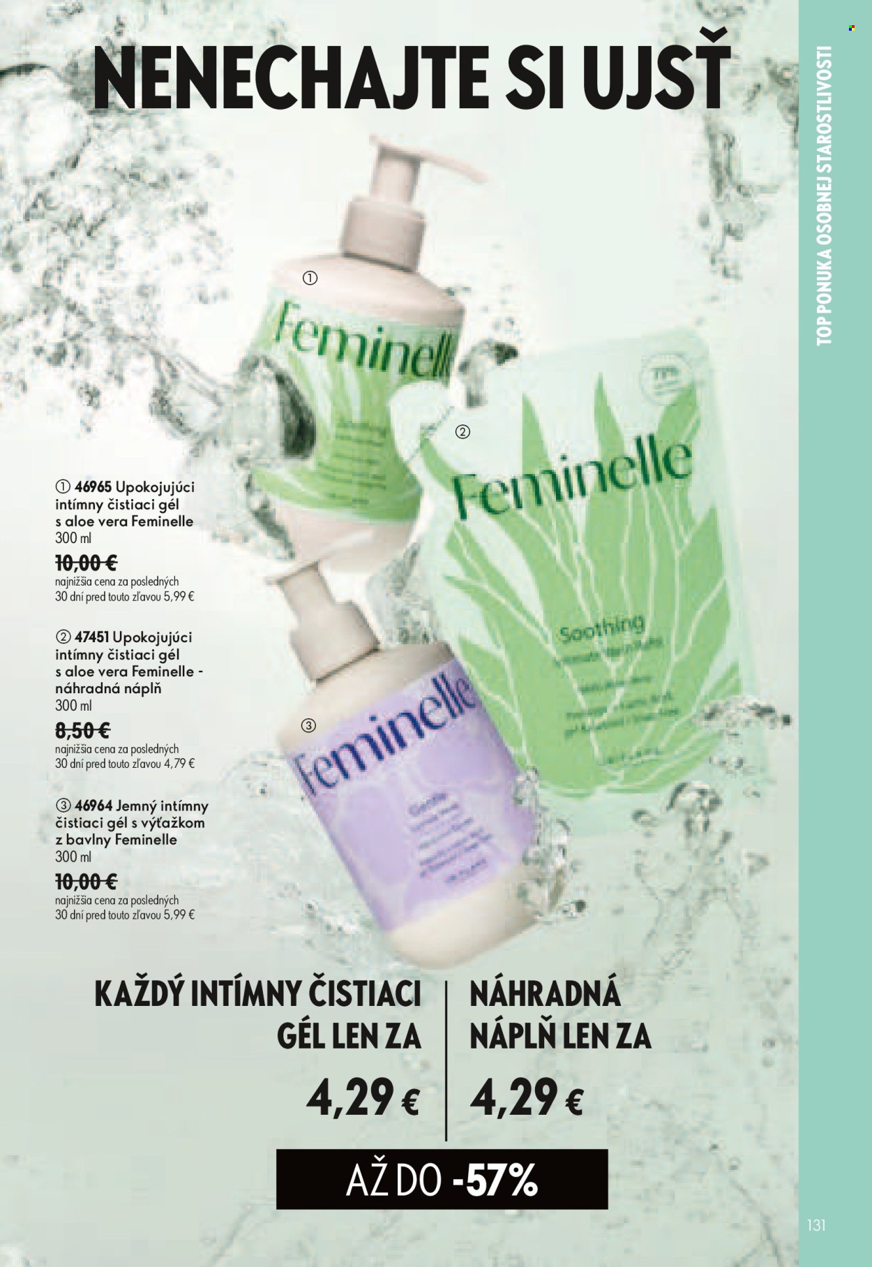 Leták Oriflame - 8.7.2026 - 28.7.2026. Strana 131