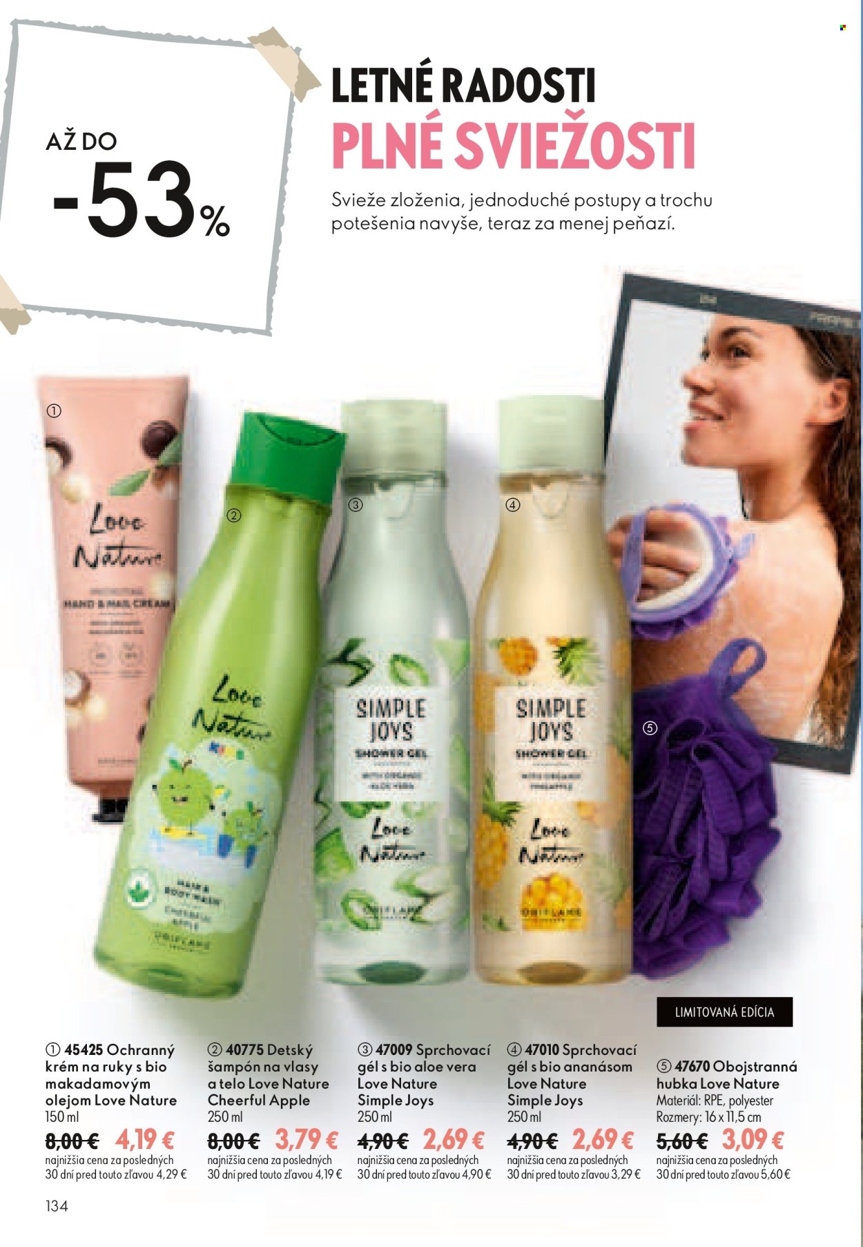 Leták Oriflame - 8.7.2026 - 28.7.2026. Strana 134
