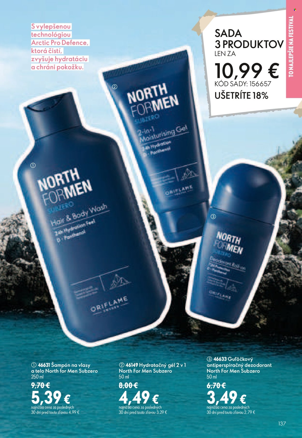 Leták Oriflame - 8.7.2026 - 28.7.2026. Strana 137