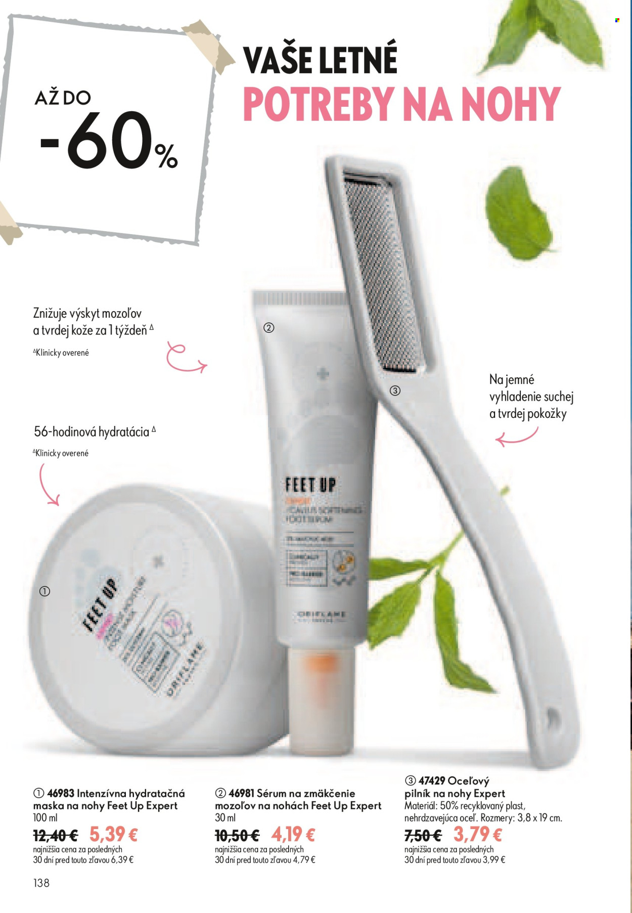 Leták Oriflame - 8.7.2026 - 28.7.2026. Strana 138